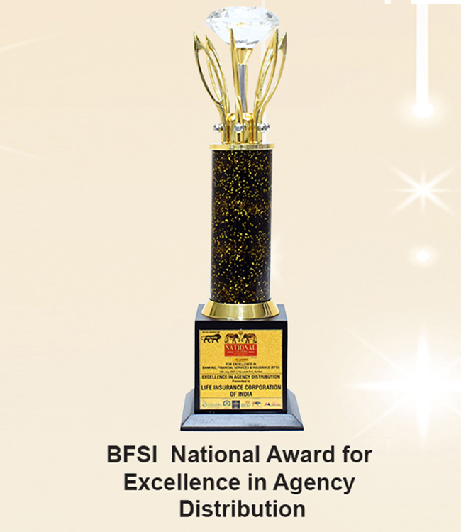 BFSI National Award for Excellence in Agency Distribution