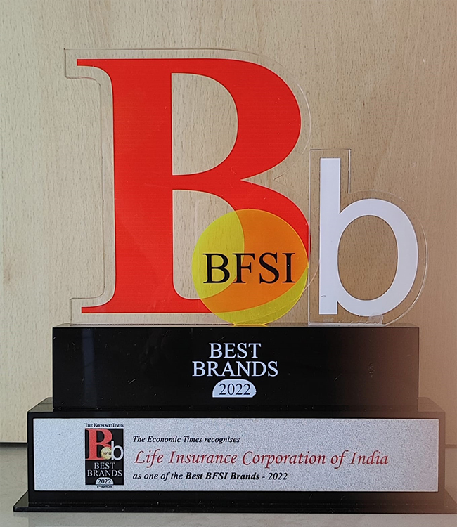 Economics Times BFSI Award Best Brand