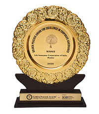 Golden Peacock Award 2020 For Excellence in Corporate Governance