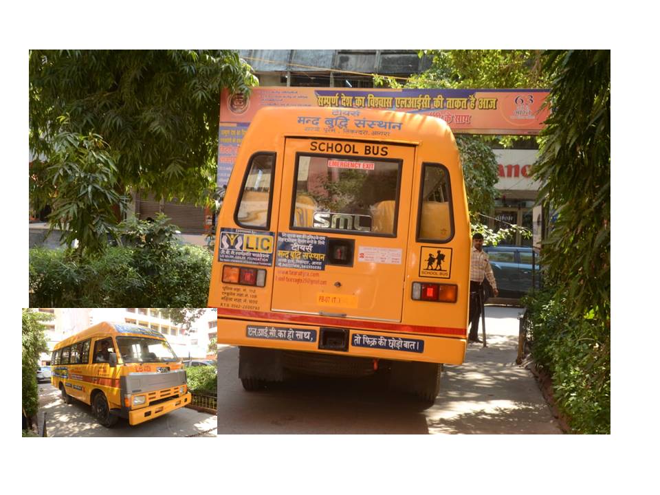 School bus to Handicapped Development Council, Agra -(2019-20)