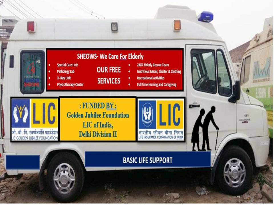 Tempo Traveller Ambulance to Saint Hardyal Education & Orphan Welfare Society (SHEOWS) – Delhi