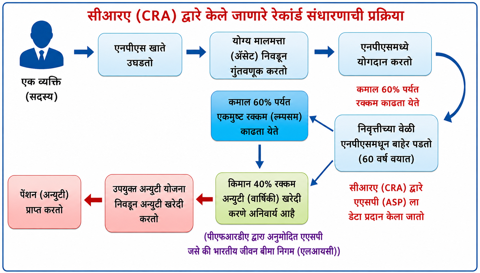 NPS process-flow